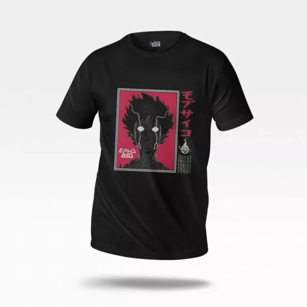 تیشرت انیمه موب سایکو طرح کاراکتر (Mob Psycho)
