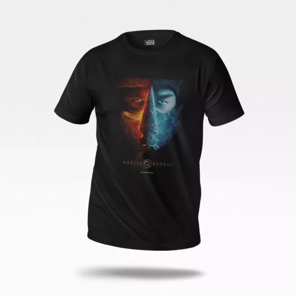 تیشرت گیم مورتال کامبت طرح پوستر (Mortal Kombat)