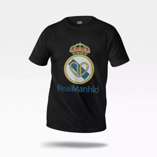 تیشرت رئال مادرید طرح آرم پارودی قلب شکسته (Real Madrid)