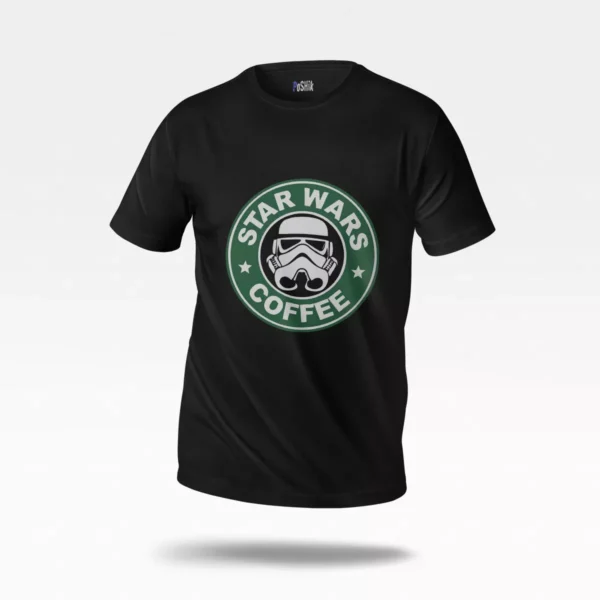 تیشرت جنگ ستارگان طرح Star Wars Coffee