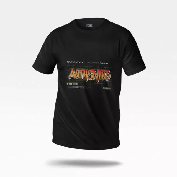 تیشرت استریت‌ویر طرح Authentic