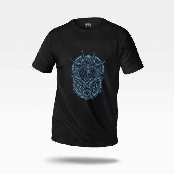 تیشرت طرح ربات شیطانی (Mecha Demon)