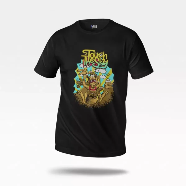 تیشرت کانگورو طرح Touch The Sky