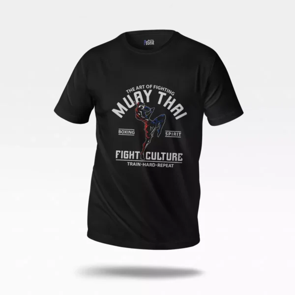 تیشرت رزمی طرح Muay Thai Fight Culture