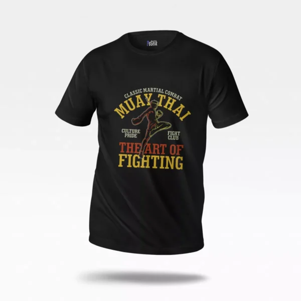 تیشرت رزمی طرح The Art of Fighting Muay Thai