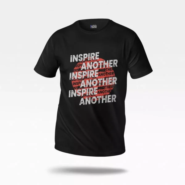 تیشرت تایپوگرافی طرح Inspire Another