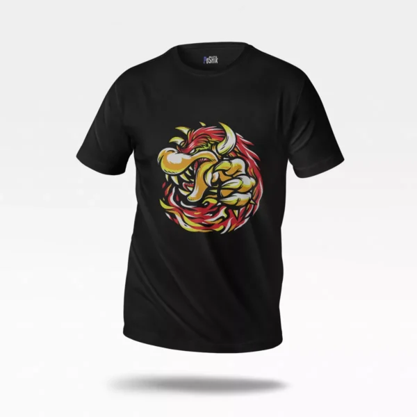 تیشرت سوپر ماریو طرح باوزر (Bowser)