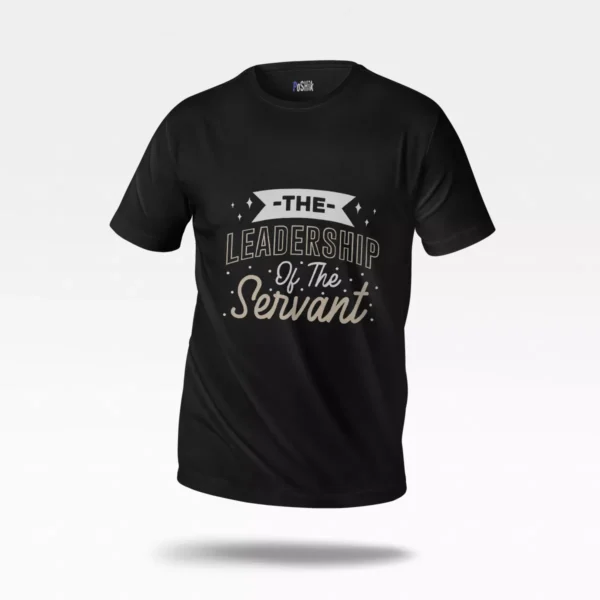 تیشرت مسیحی طرح The Leadership of the Servant