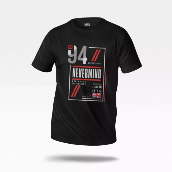 تیشرت تایپوگرافی طرح Nevermind 94