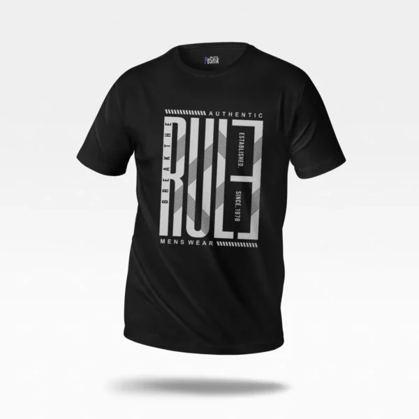 تیشرت استریت‌ویر طرح Break The Rule
