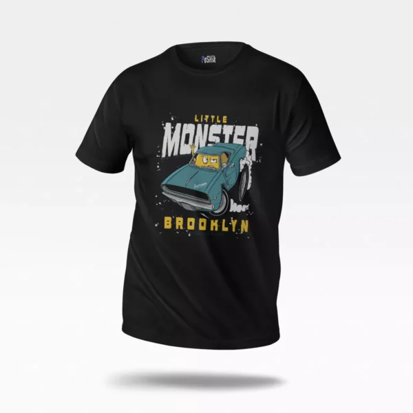 تیشرت ماشین طرح Little Monster Brooklyn