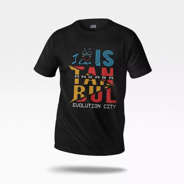 تیشرت استانبول طرح Evolution City
