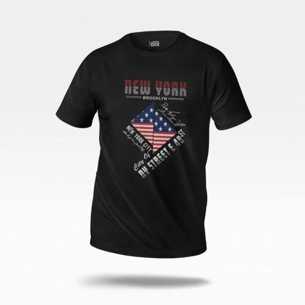 تیشرت طرح پرچم New York Brooklyn