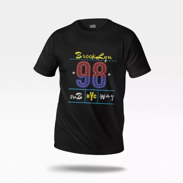 تیشرت طرح Brooklyn 98 Subway