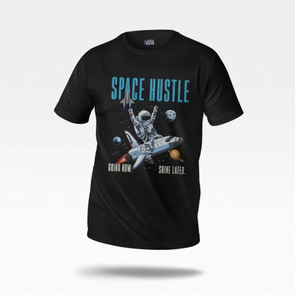 تیشرت فضانورد طرح Space Hustle