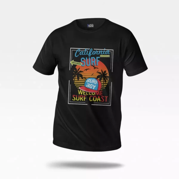 تیشرت طرح California Surf