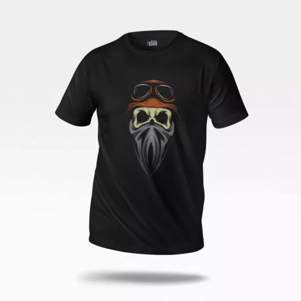 تیشرت جمجمه طرح موتورسوار (Skull Biker)