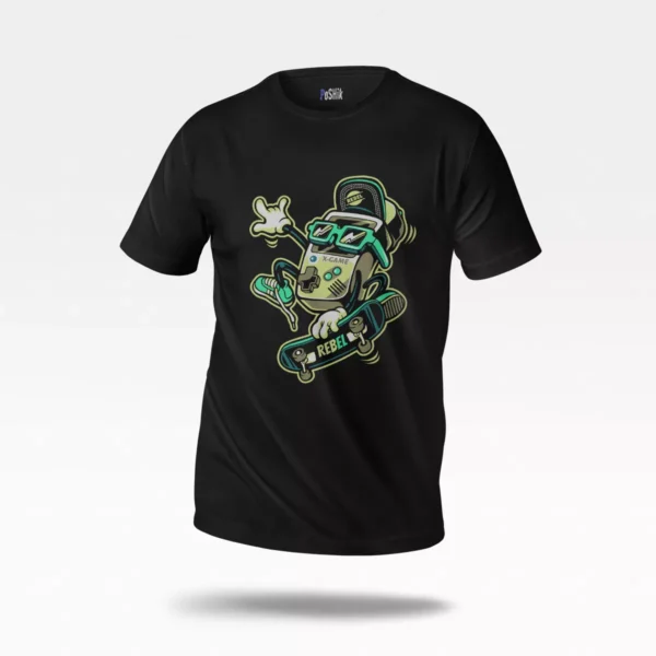 تیشرت گیمینگ طرح X-Game Rebel