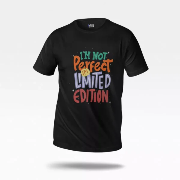 تیشرت تایپوگرافی طرح Limited Edition
