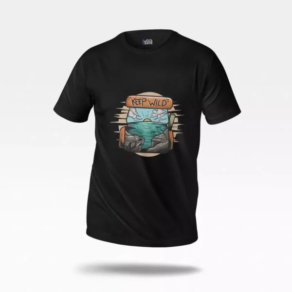 تیشرت تابستانی طرح Keep Wild