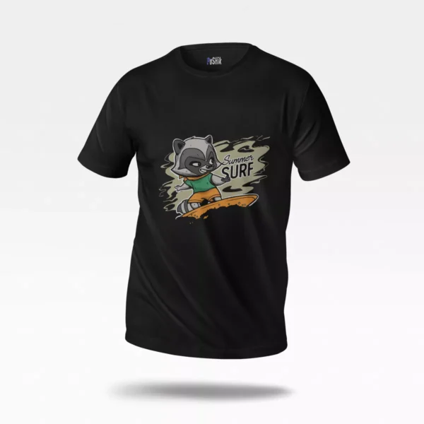 تیشرت راکون طرح Summer Surf