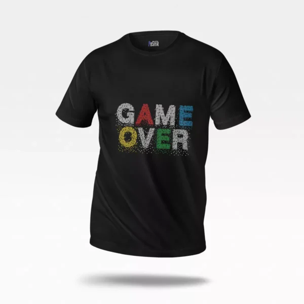 تیشرت گیمینگ طرح Game Over