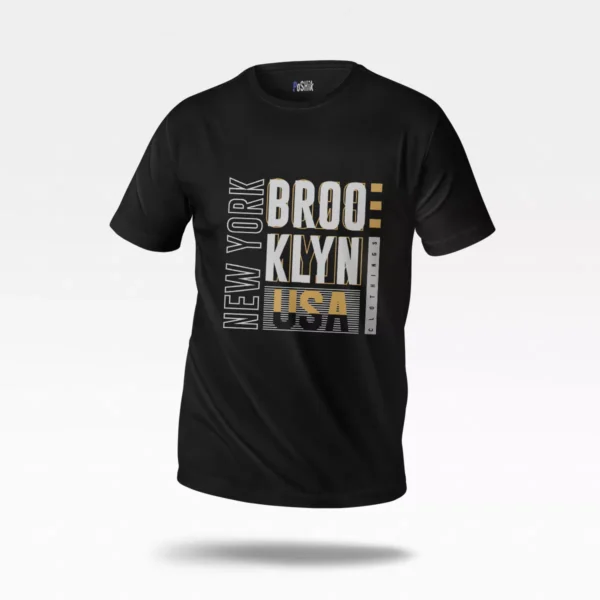 تیشرت تایپوگرافی Brooklyn New York USA