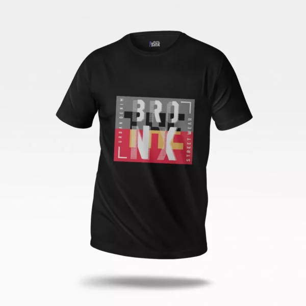 تیشرت طرح Bronx Street Wear
