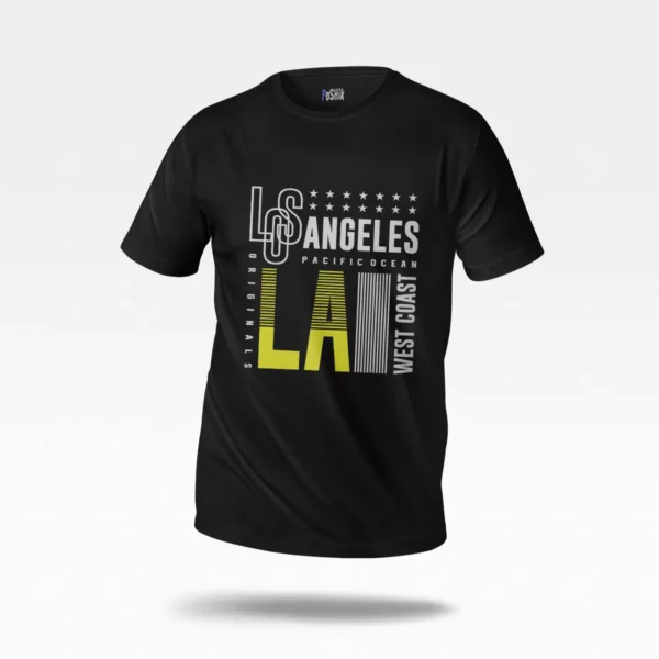 تیشرت طرح Los Angeles West Coast