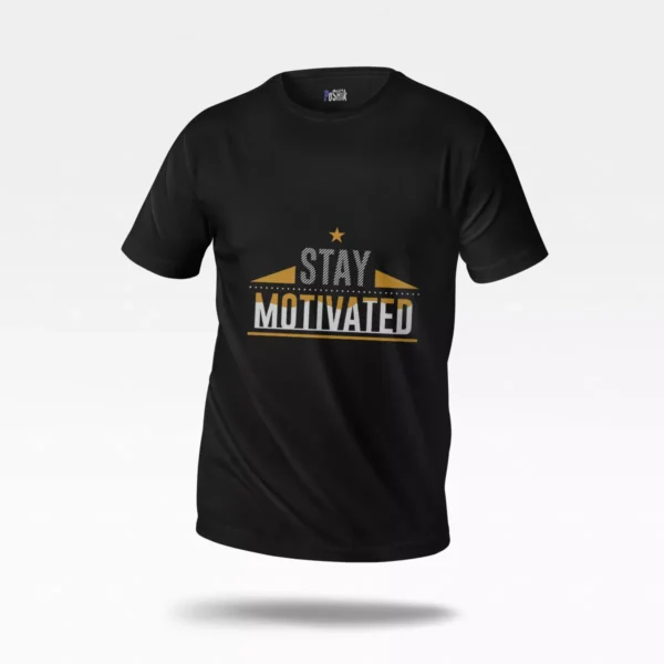 تیشرت طرح Stay Motivated