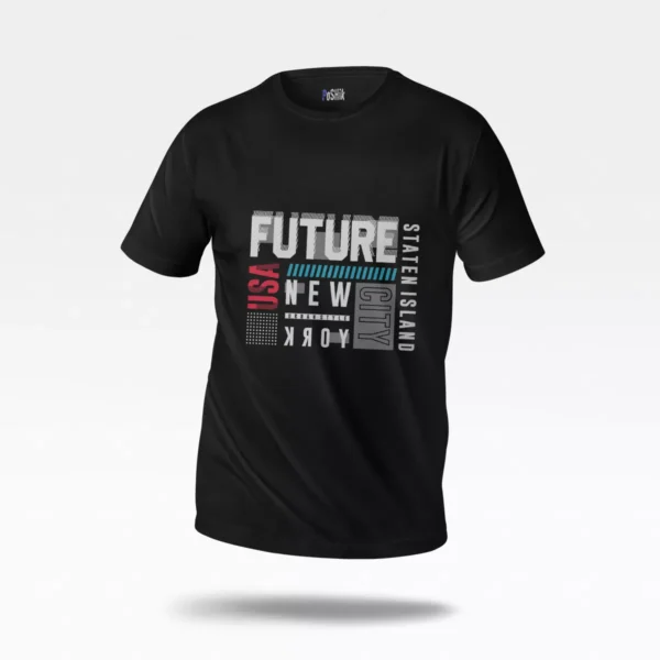 تیشرت تایپوگرافی Future USA Staten Island