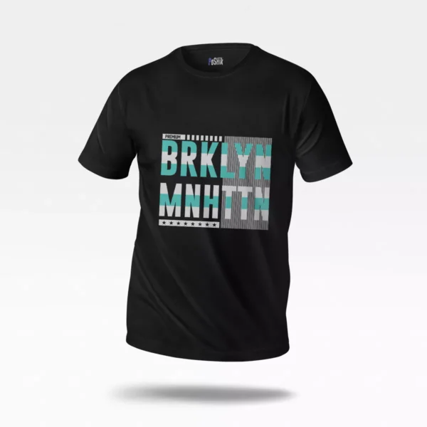 تیشرت تایپوگرافی Brooklyn Manhattan