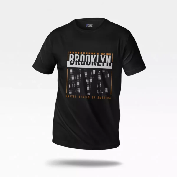 تیشرت تایپوگرافی Brooklyn NYC United States
