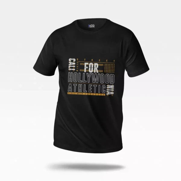 تیشرت تایپوگرافی Street Hollywood Athletic