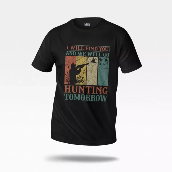 تیشرت شکار طرح Hunting Tomorrow