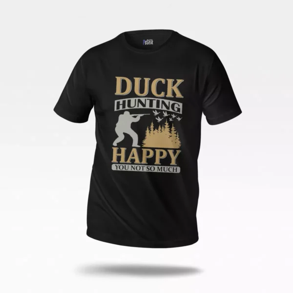 تیشرت شکار طرح Duck Hunting Happy