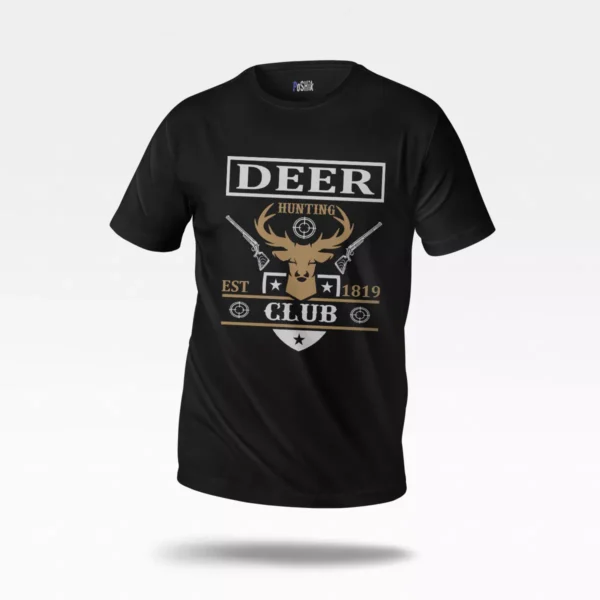 تیشرت شکار طرح Deer Hunting Club