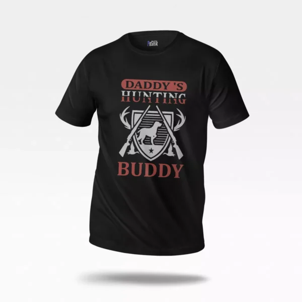 تیشرت شکار طرح Daddy's Hunting Buddy