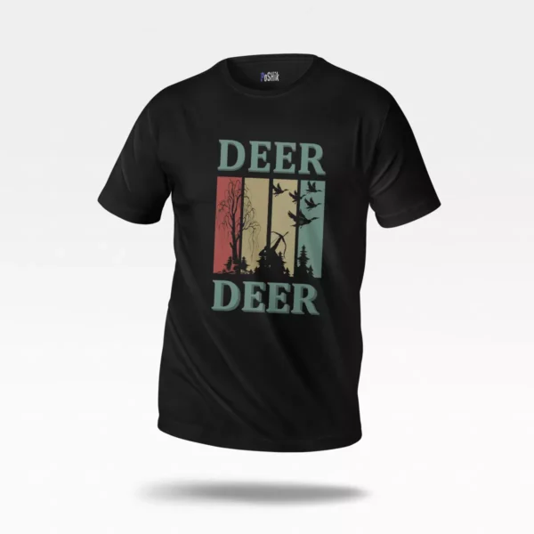 تیشرت شکار طرح Deer