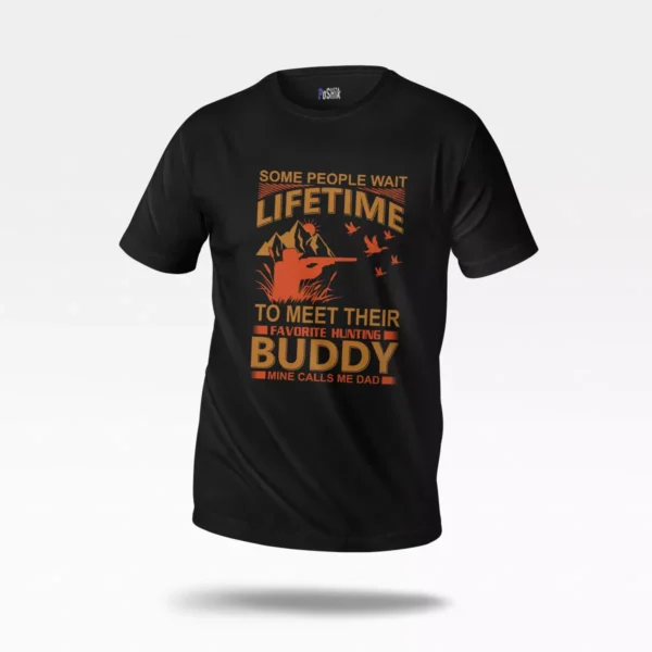 تیشرت شکار طرح Hunting Buddy Dad