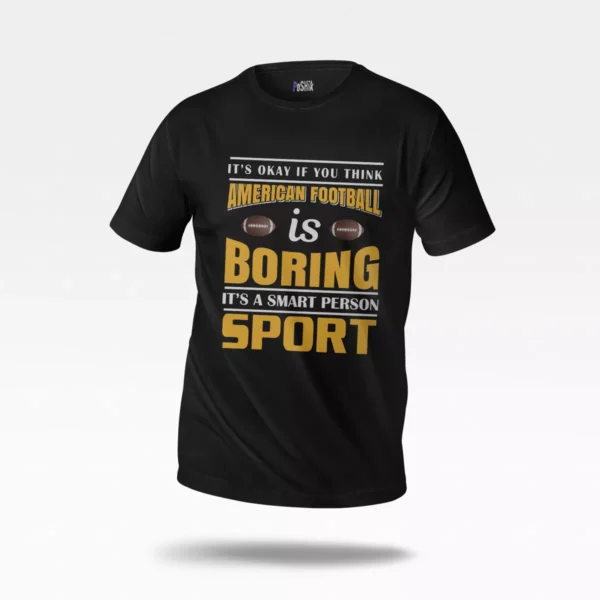 تیشرت فوتبال آمریکایی طرح Boring Sport