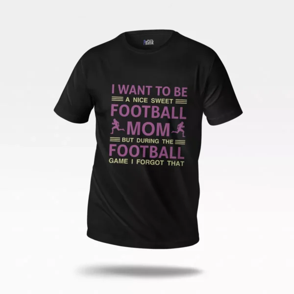 تیشرت فوتبال آمریکایی طرح Football Mom