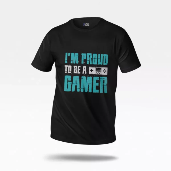 تیشرت گیمینگ طرح I'm Proud to Be a Gamer