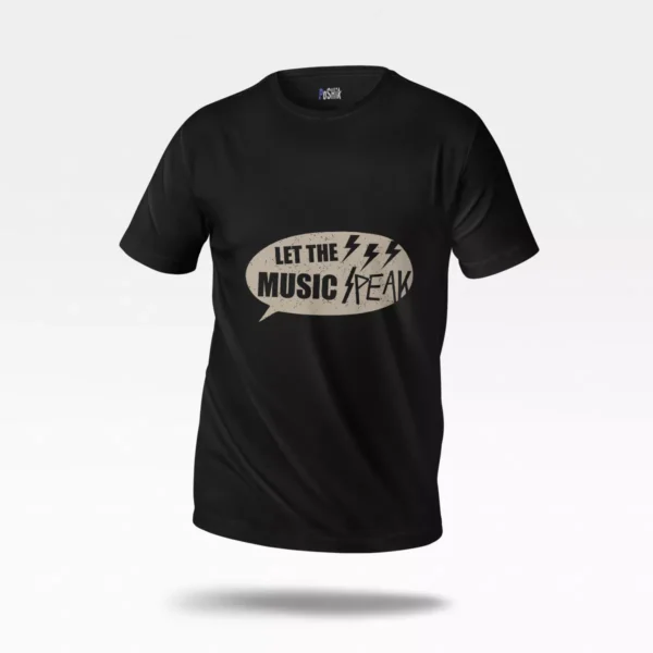 تیشرت موسیقی طرح Let the Music Speak