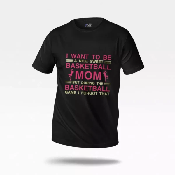 تیشرت بسکتبال طرح Basketball Mom