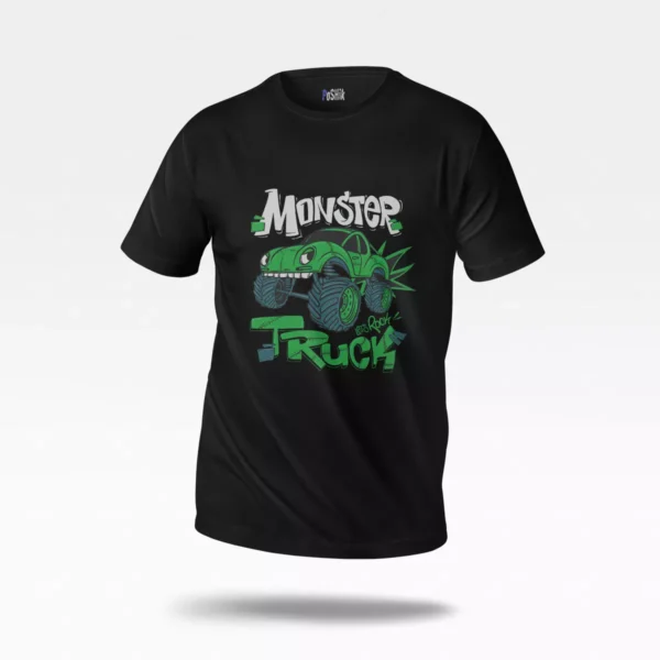 تیشرت مانستر تراک کارتونی طرح Monster Truck