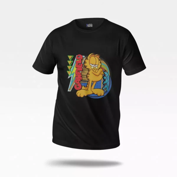 تیشرت گارفیلد طرح رترو کارتونی (Garfield)