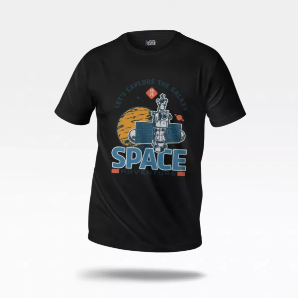 تیشرت طرح ماهواره Galaxy Explore