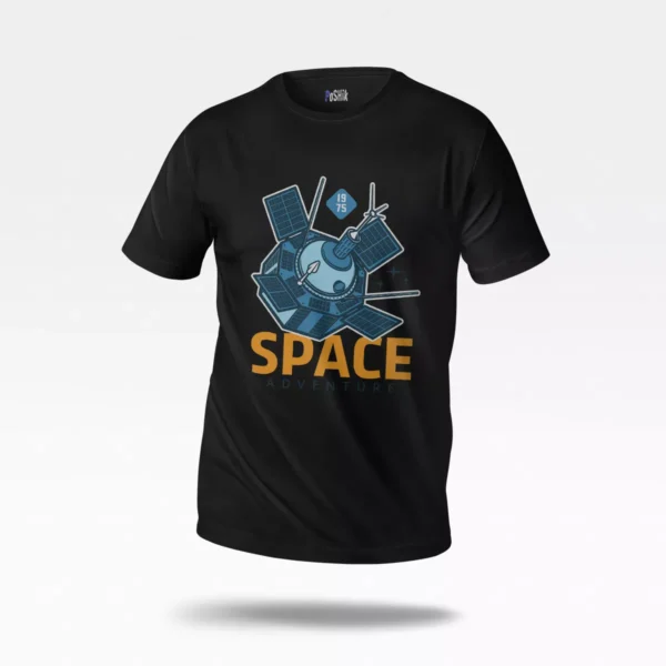تیشرت فضایی طرح ماهواره Space (وینتیج)