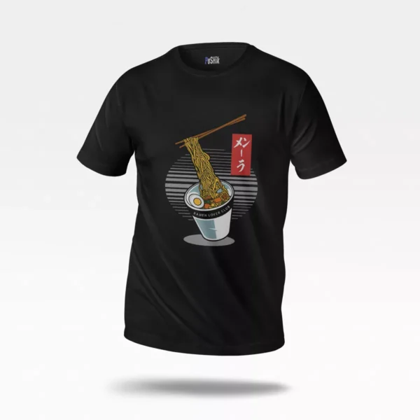 تیشرت ژاپن طرح رامن لاور (Ramen Lover)